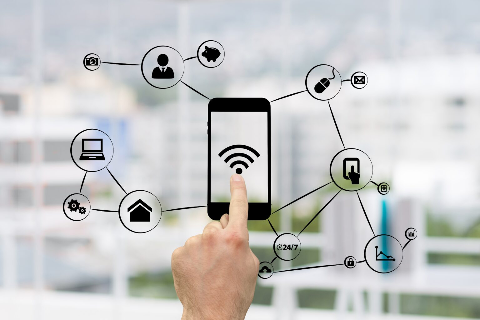 Interfacce digitali futuristiche